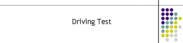 Driving Test