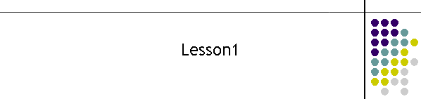 Lesson1