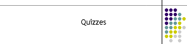 Quizzes